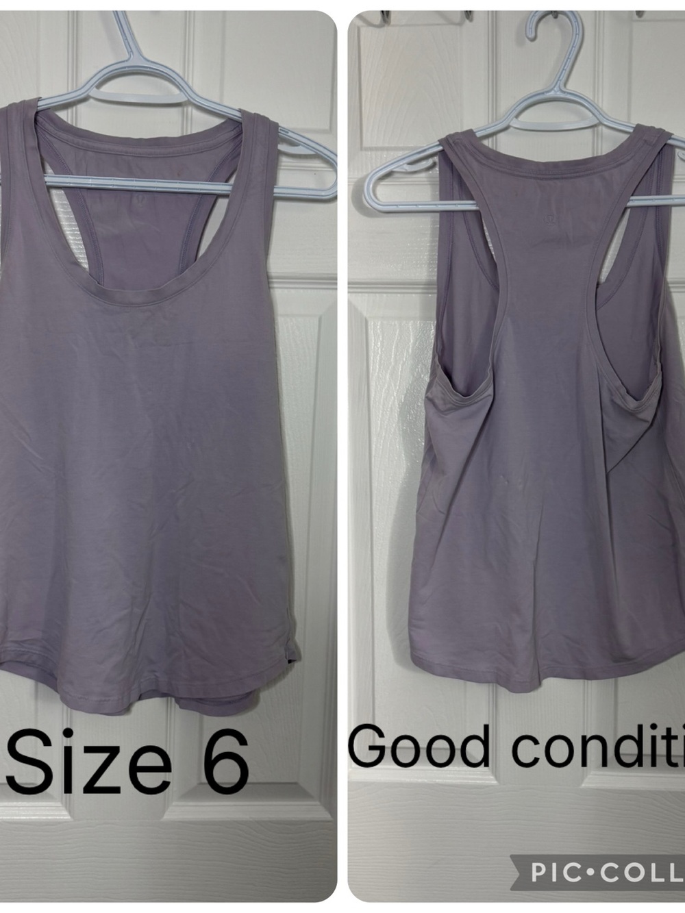 lululemon athletica Lavender Racerback Tank